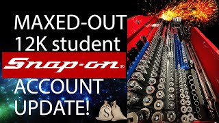 MAXEDOUT 1200000 Student SnapOn Account Update  TOOLBOX TOUR [upl. by Christabelle]