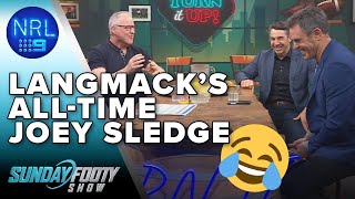 Paul Langmack leaves the boys dying of laughter😂😂 Turn It Up  Sunday Footy Show  NRL on Nine [upl. by Oap853]