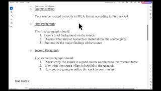 Week Eight Summary and Annotated Bibliography Writing Prompt and Rubric [upl. by Aihsekel]