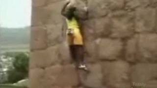 Wall Climbing quotParkour Guyquot  Defies Gravity must see [upl. by Alyar90]