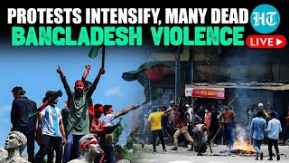 LIVE  Bangladesh Protests Fresh Deaths In Clashes Over 20 Killed As AntiHasina Stir Intensifies [upl. by Grote]