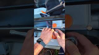 Generac generator spark plug change [upl. by Rehteh]