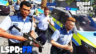 GTA 5 LSPDFR  GROSSEINSATZ im GANGGEBIET  Deutsch  Polizei Mod 77 Grand Theft Auto V [upl. by Salaidh561]