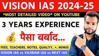 Vision IAS Coaching Review 2023  HONEST REVIEW  Best IAS Coaching in Delhi visionias [upl. by Attenev]