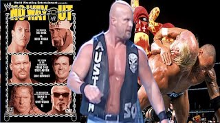 WWE NO WAY OUT 2003 REVIEW [upl. by Nimesh]