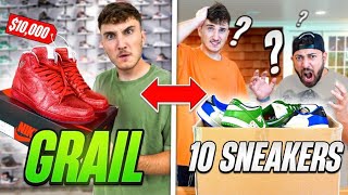 Trading My Friends MOST EXPENSIVE Sneaker Without Telling Him [upl. by Ahsikel126]