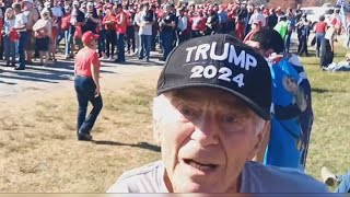 HYPOCRITICAL TRUMPERS and REPUBLICANS ATTACK PREACHER at TRUMP RALLY in VIRGINIA [upl. by Delanos]