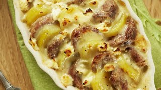 Recette  Gratin dandouillettes [upl. by Yroger]