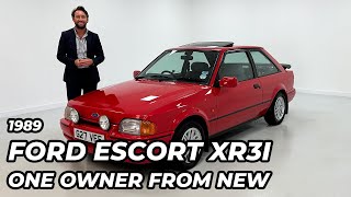 1989 Ford Escort 16 XR3i [upl. by Korwin]