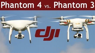 DJI Phantom 4 vs Phantom 3  Which is the better drone  COMPARISON [upl. by Itnuahsa]