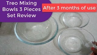 The Best amp Affordable Treo Mixing Bowls 3 Pieces Review After 3 Months of Use  Mins Recipes [upl. by Lanuk334]