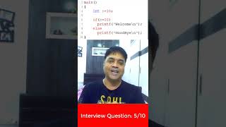 Day 5  The mindblowing C Programming Interview Question [upl. by Htebyram]