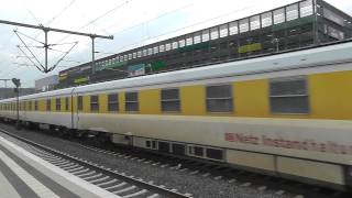 2 BR 203 mit ein Diesel Triebwagen in der mitte ein Sandwich Zug in Bielefeld HBF [upl. by Nnairac]