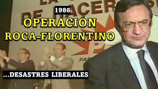 Operación Roca y otros desastres liberales Garrigues y Florentino Pérez  1986 [upl. by Johnathon]