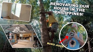 My RETIRED LIFE in the PHILIPPINES  Renovating My Humble Home in NEGROS OCCIDENTAL [upl. by Idnew]