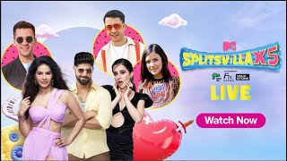 Splitsvilla Insiders Live with Sunny Tanuj amp Uorfi Javed  MTV Splitsvilla X5  Live Stream [upl. by Thorr]