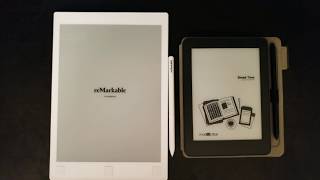 reMarkable vs Mobiscribe  Eink Writing Tablet Comparison [upl. by Flyn]