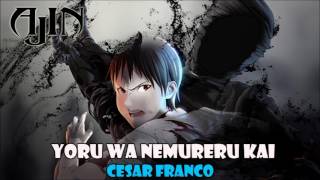 Yoru Wa Nemureru Kai Ajin opening 1 cover latino by Cesar Franco [upl. by Attelliw]