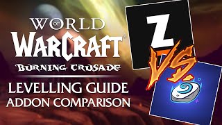 WHICH IS BETTER Zygor Vs RestedXP  Burning Crusade Classic Levelling Addon Comparison [upl. by Crofoot]