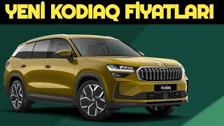 Yeni Skoda KODIAQ Fiyatları Açıklandı  D SUV TIGGO 8 PRO MAX İLE REKABET EDEBİLİR Mİ [upl. by Giannini]