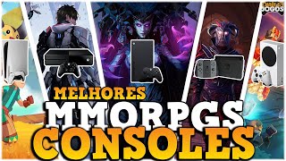 OS MELHORES MMORPGS PARA CONSOLES  PS4 PS5 XBOX ONESERIES E NINTENDO SWITCH ðŸŽ® [upl. by Marje]