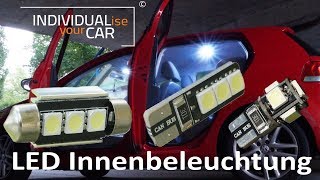 Innenbeleuchtung auf LED umrüsten als beispiel am Golf 6 [upl. by Aznecniv968]