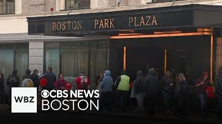 Boston hotel workers go on strike demanding better working conditions [upl. by Hobard]