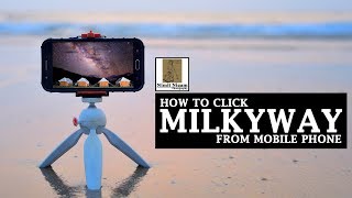 How to click Milkyway Star Trails and Light painting shots from Mobile Phone in Hindi  BEGINNERS [upl. by Lucia314]