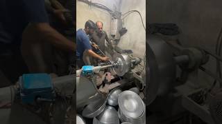 Stainless steel large bowl making process utensils amazing handmade [upl. by Ardnekahs115]