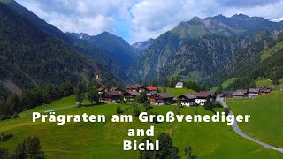 Prägraten am Großvenediger and Bichl from a drone [upl. by Amadeo394]