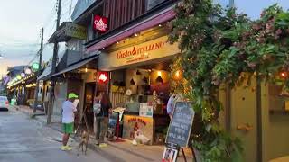 Livestream 🔴 Fisherman’Village Koh Samui  Virtual walk  Streets of Thailand [upl. by Gladine]