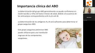 Webinar Discrepancias ABO en el Banco de Sangre [upl. by Eenhat]