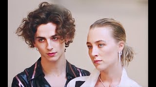 Timothée Chalamet amp Saoirse Ronan Entertainment Weekly InterviewBTS [upl. by Harbour82]