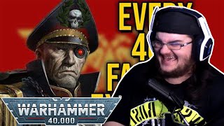 Non Warhammer Fan Reacts To Every Single Warhammer 40k WH40k Faction Explained  Part 1 By Bricky [upl. by Godred]