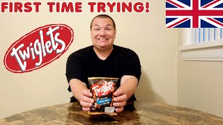 Americans first time trying Twiglets  UK Food Reaction [upl. by Harriett]