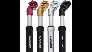 Seatpost size choose and DJC Zoom bike Suspension seatpost installation [upl. by Ydnor]