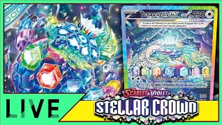 Early Stellar Crown Booster Box  Pokemon TCG Unboxing [upl. by Hadeehuat]