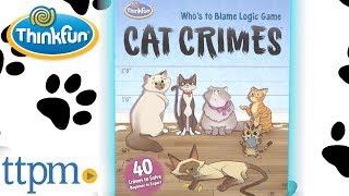 Cat Crimes from ThinkFun [upl. by Jesh]