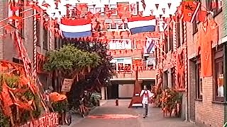 Oranjestraat in Den Haag WK voetbal jaren’90 [upl. by Enal]