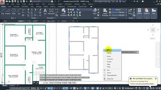 Image to Cad file Plan Draw Class6 [upl. by Ytima219]