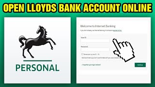 How To Open Lloyds Bank Account Online 2024 [upl. by Nitaf]