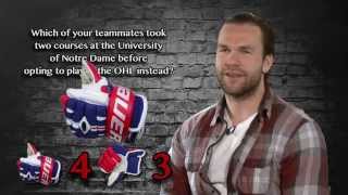 Teammate Trivia David Desharnais [upl. by Dulcea]