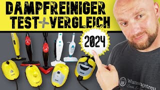 Dampfreiniger Test 2024 ► 9 Geräte im großen Vergleichstest ✅ Kärcher Vileda Leifheit amp Co [upl. by Eirene687]