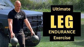 Advanced Weight Lifting for Downhill Sports  Kettlebell 63 Double Outside Swing [upl. by Ainud862]