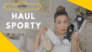 Super Haul Sporty Adidas Puma Converse [upl. by Nashom]