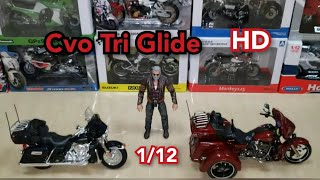 112 MAISTO 2021 CVO TRI GLIDE vs 2013 FLHTK ELECTRA GLIDE [upl. by Katalin]