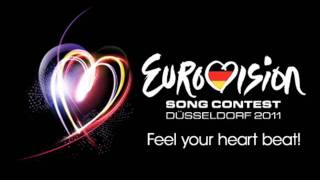 Eurovision 2011 Austria  Nadine Beiler  The secret is love karaoke  instrumental [upl. by Amrak]