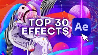 Top 30 Best Effects in After Effects [upl. by Hendel985]