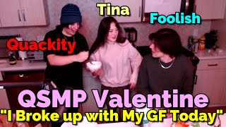 Quackity Cooks for Foolish amp Tina on Valentines Day [upl. by Eznyl]