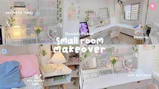 aesthetic room makeover  2022 Pinterest Inspired Danish Pastel Room Minimalist  Shopee Finds PH [upl. by Trager]